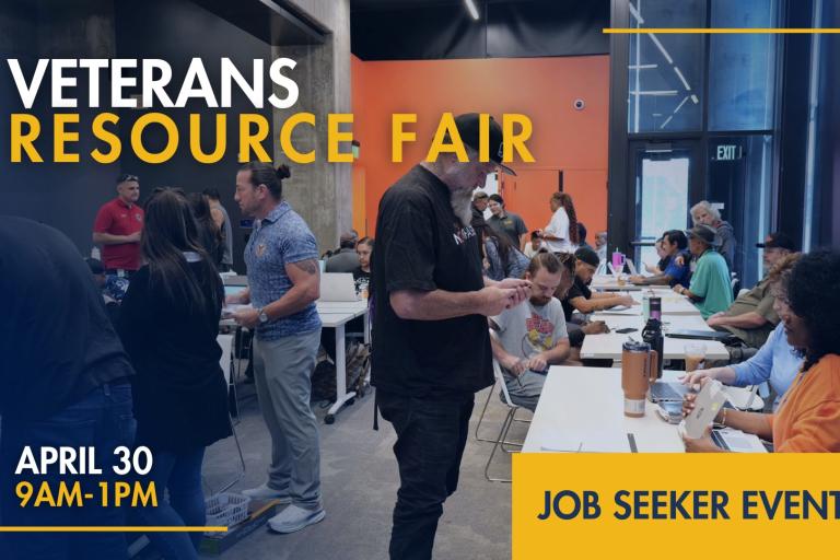 Veterans Job and Resource Fair Header Image