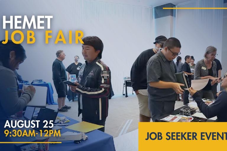 Hemet Job & Resource Fair August