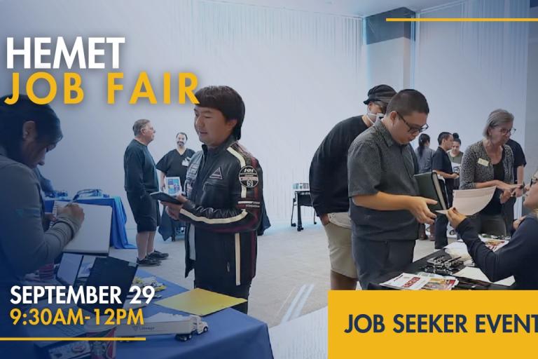 Hemet Job & Resource Fair 09 29 2026