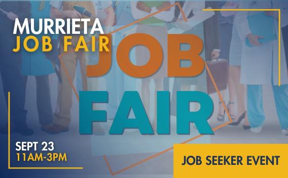 Murrieta Job Fair Header Image