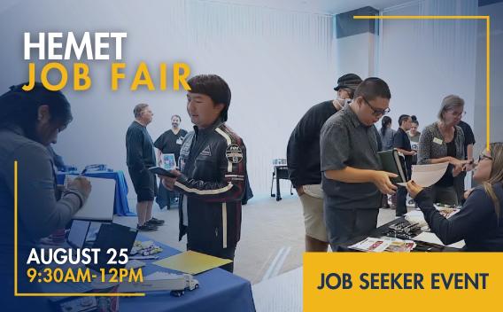 Hemet Job & Resource Fair August