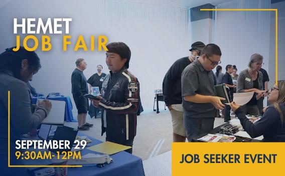 Hemet Job & Resource Fair 09 29 2026