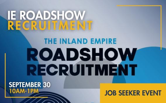 Header Image for IEHP Roadshow on Oct 15 in Riverside