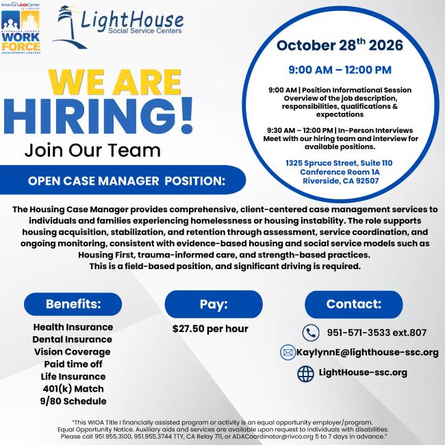 Housing Case Manager Header Image