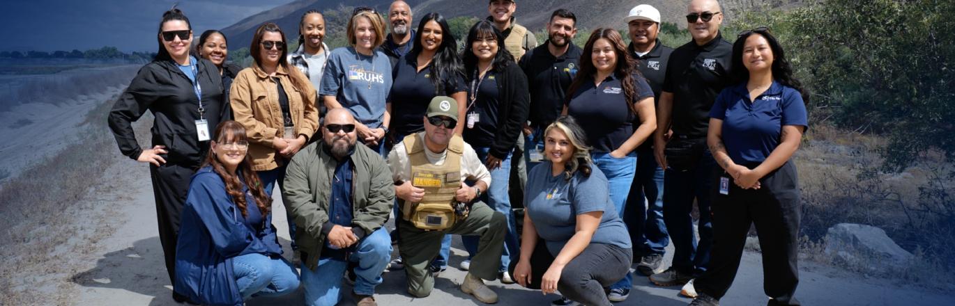 San Jacinto River Bottom Response Team Photo