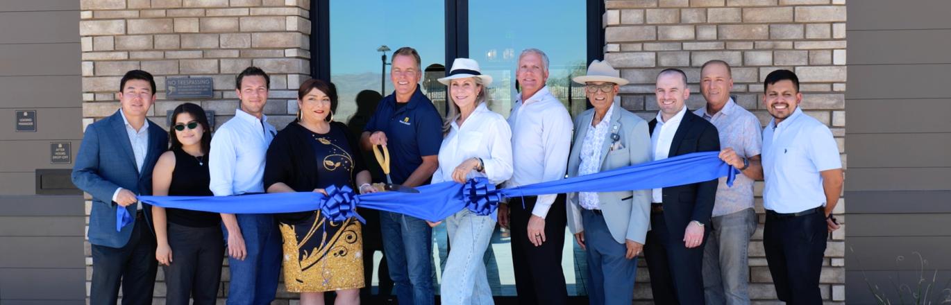 The Crossings Grand Opening Ribbon Cutting Photo