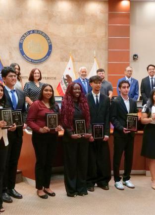 Board of Supervisors Recognizes Exceptional Youth Advisory Council Members