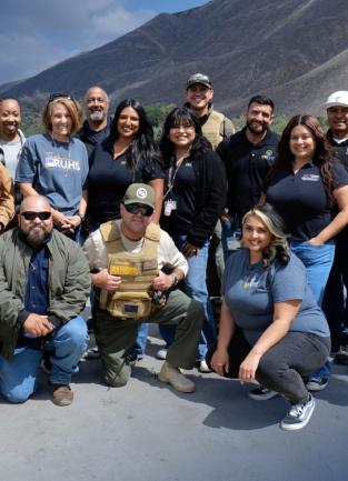 San Jacinto River Bottom Response Team Photo