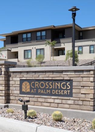 The Crossings at Palm Desert affordable housing development in Palm Desert, CA
